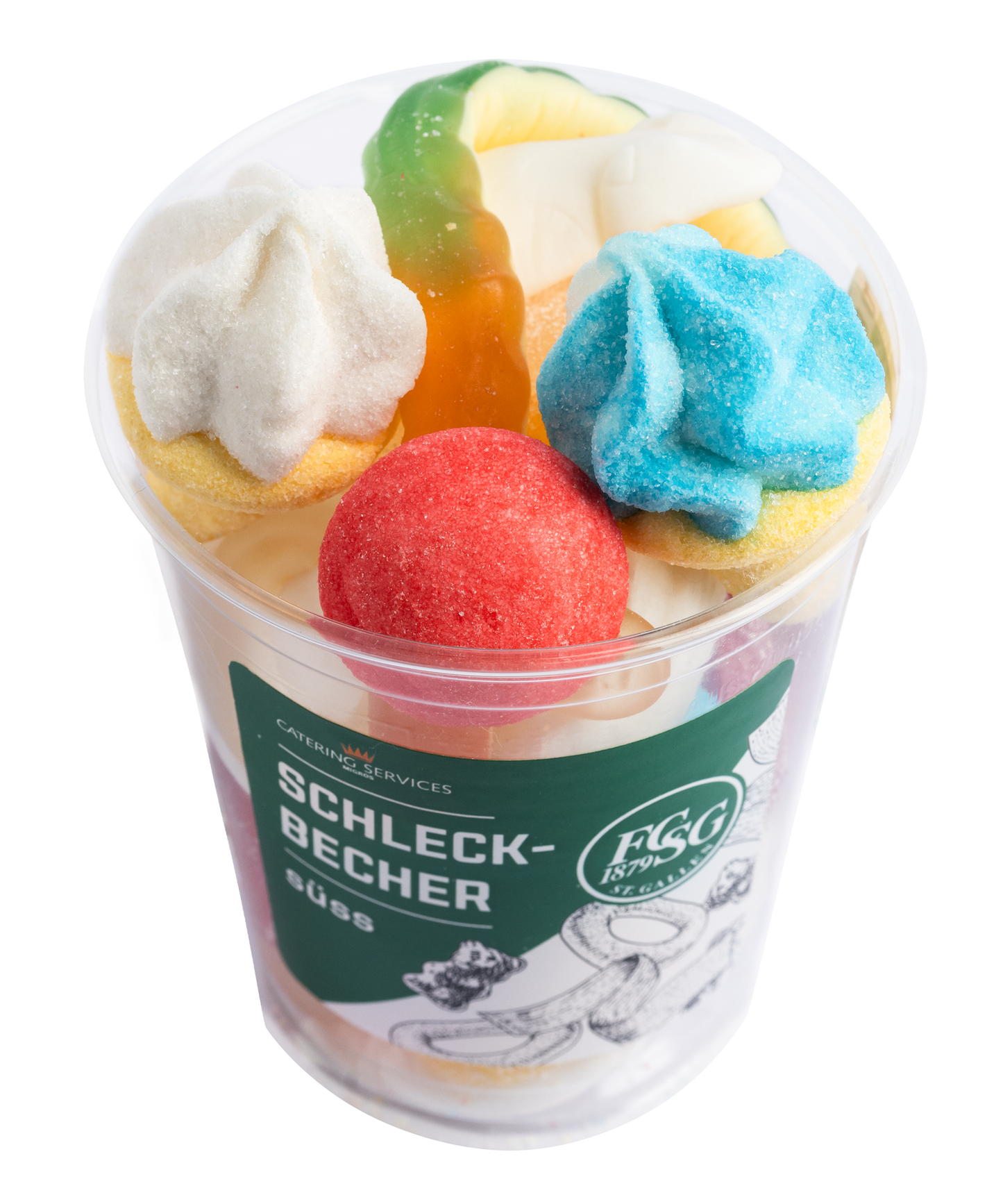 Schleckbecher süss