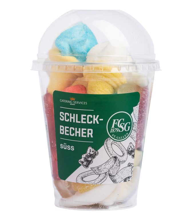 Schleckbecher süss