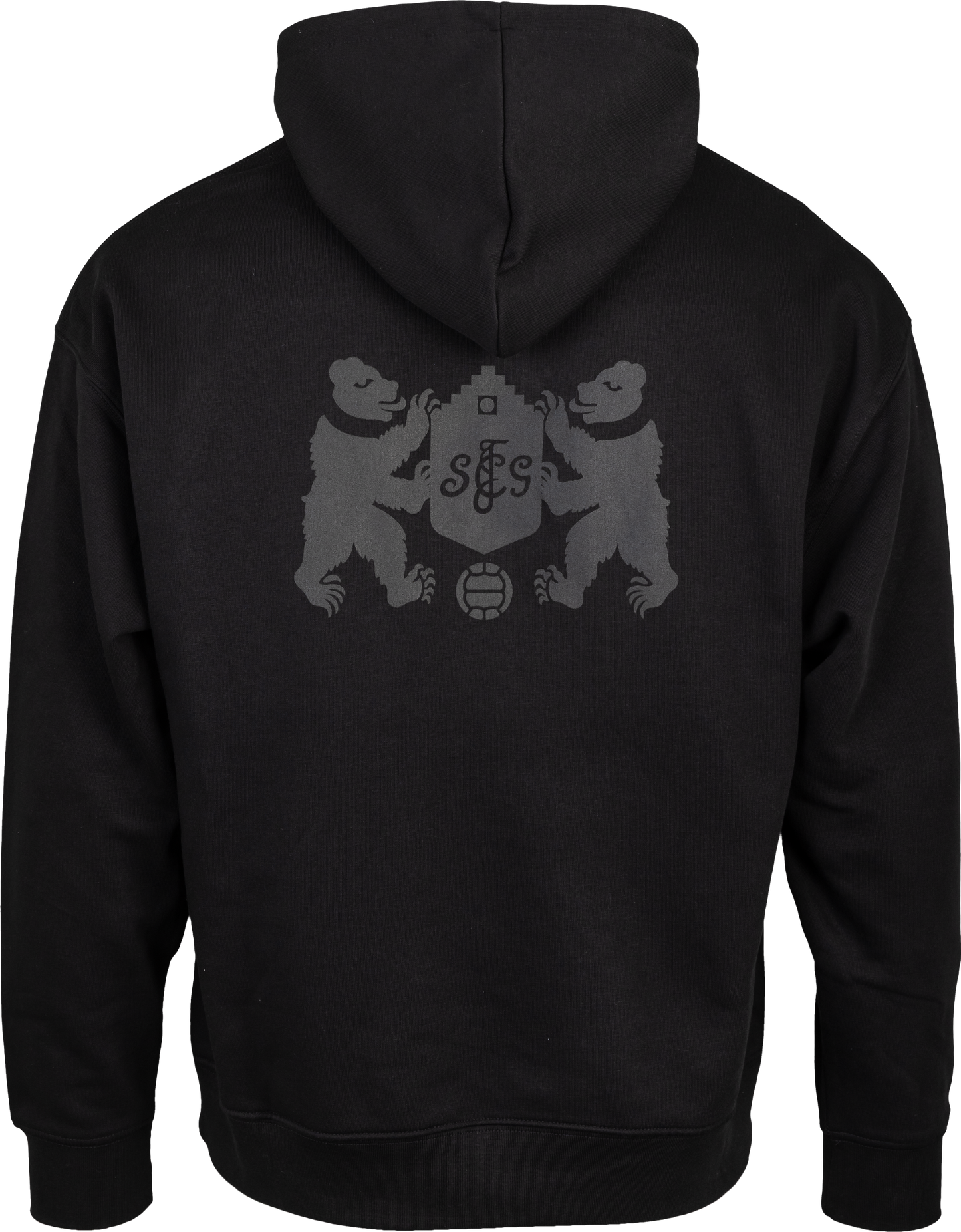 Football Club Hoodie schwarz