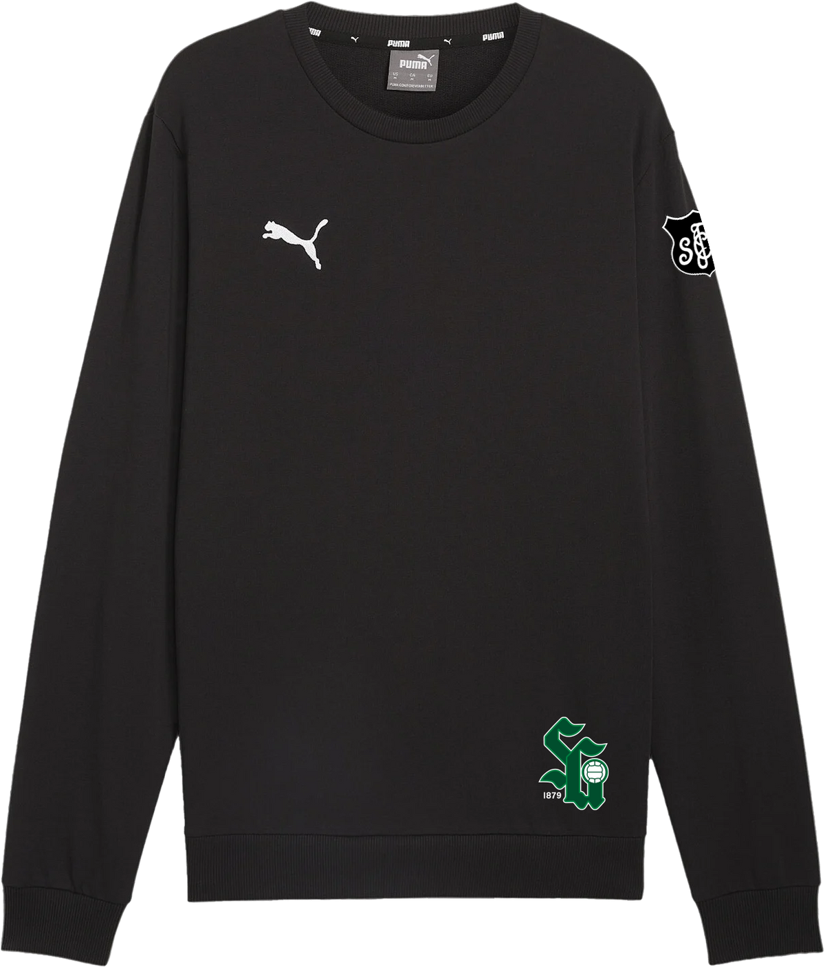 puma-sweatshirt-schwarz-kinder-25/26-pullover
