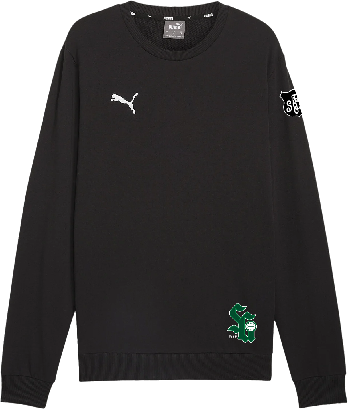 puma-sweatshirt-schwarz-kinder-25/26-pullover