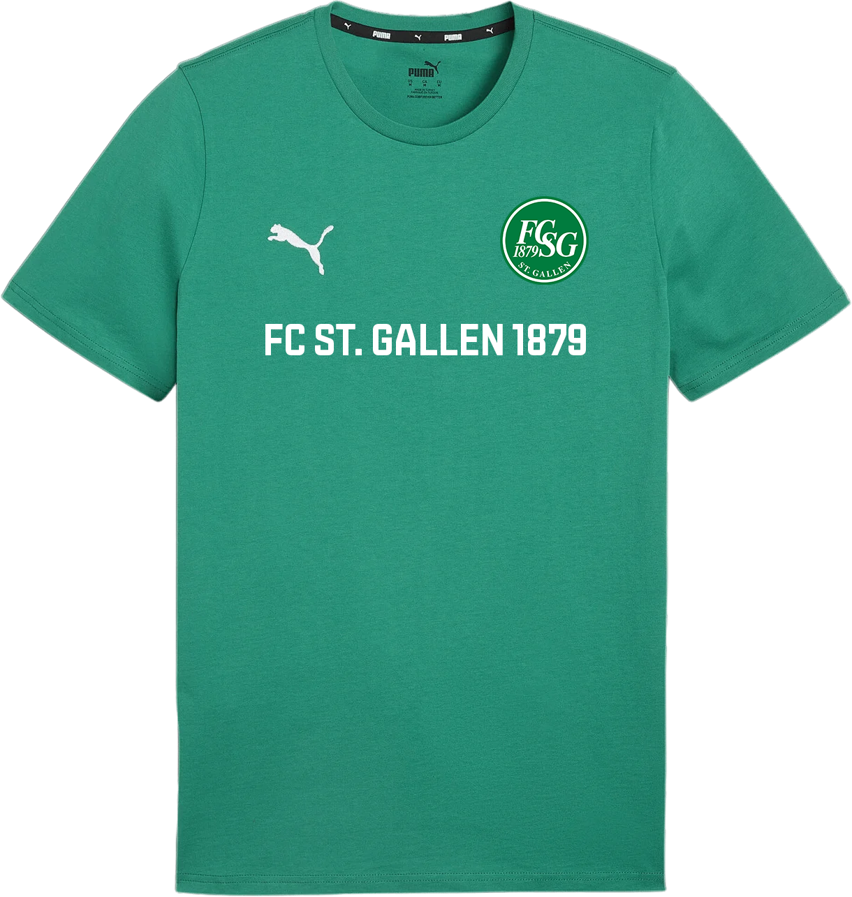 puma-t-shirt-grün-kinder-25/26-t-shirt