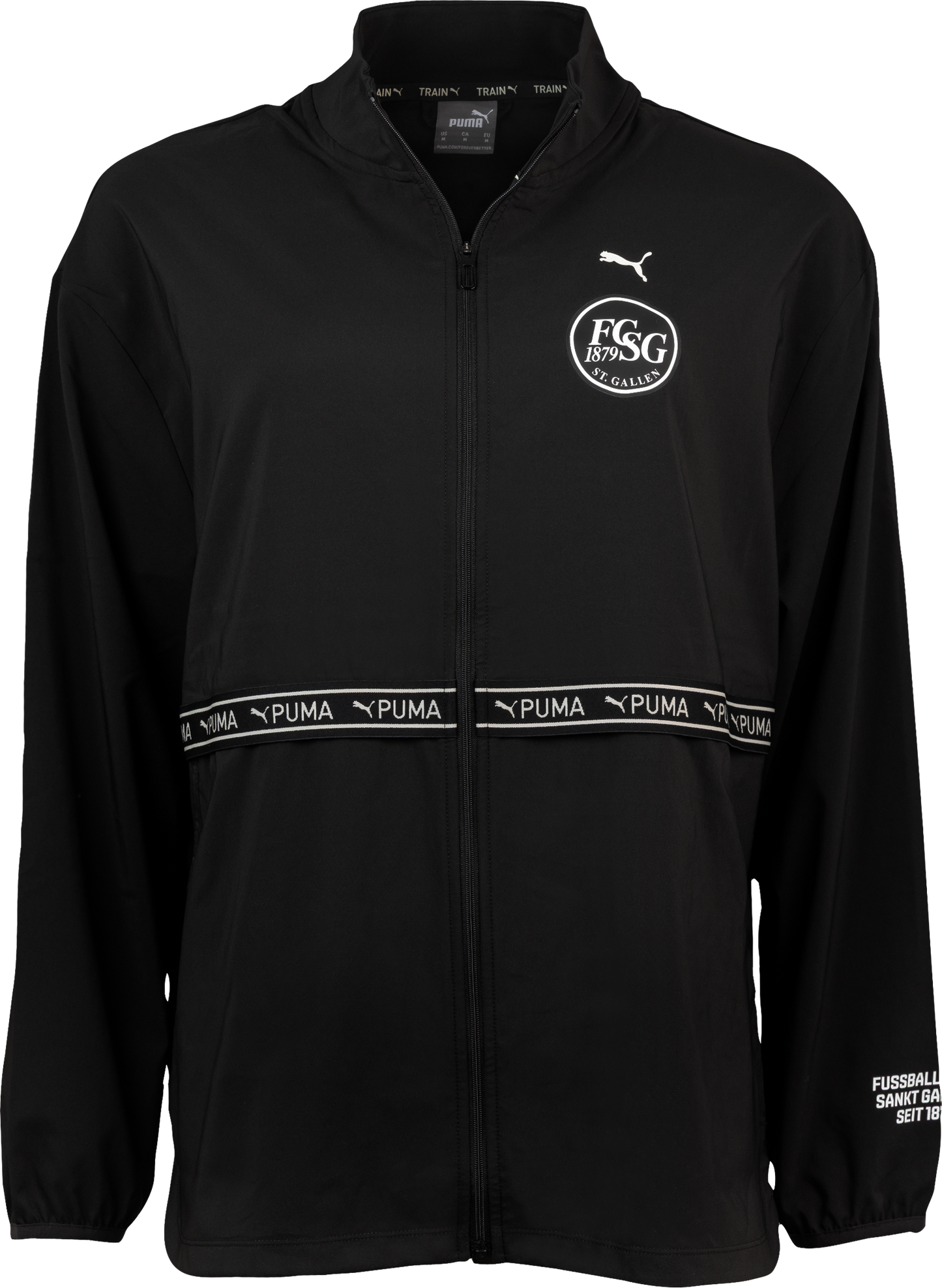 PUMA Woven Elastic Jacket