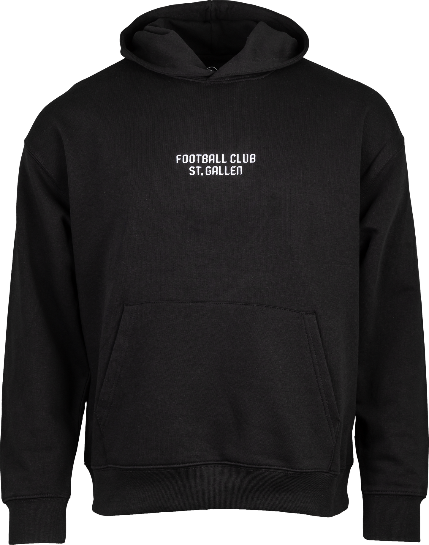 Football Club Hoodie schwarz