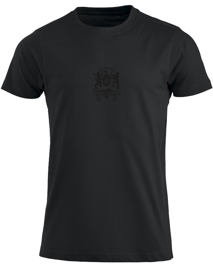 Regionshirt Brust-Emblem schwarz, schwarz, L