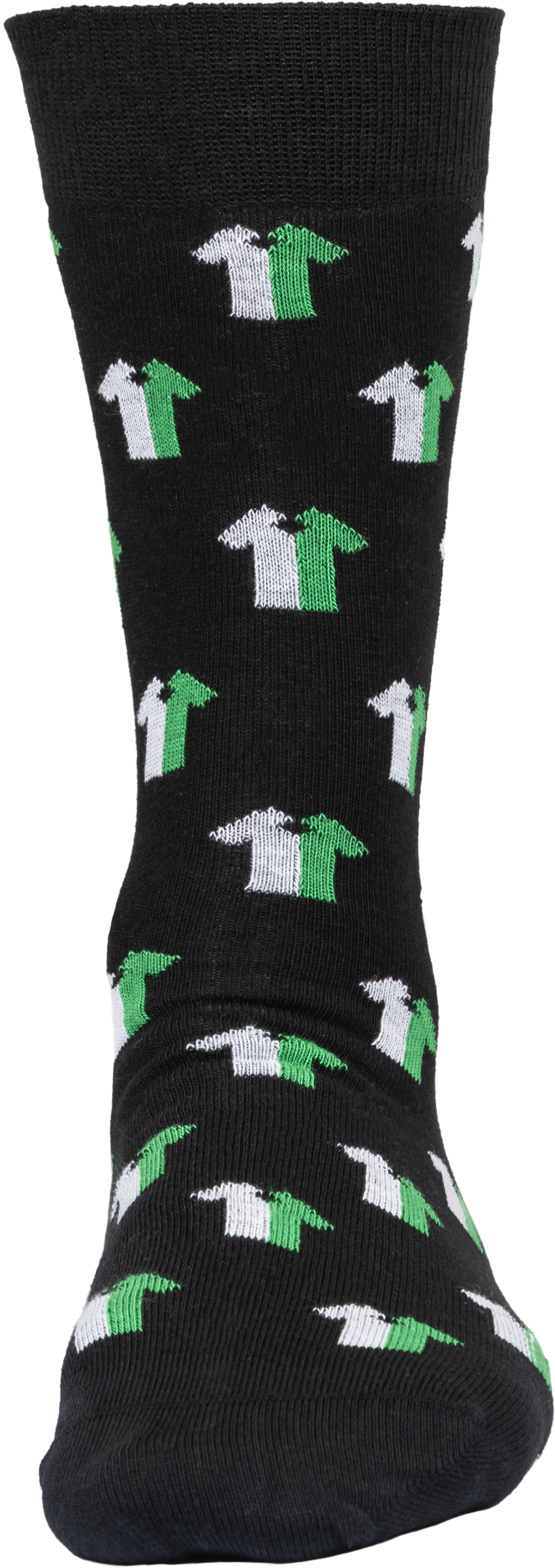 Trikotgeschichte Socken Schwarz