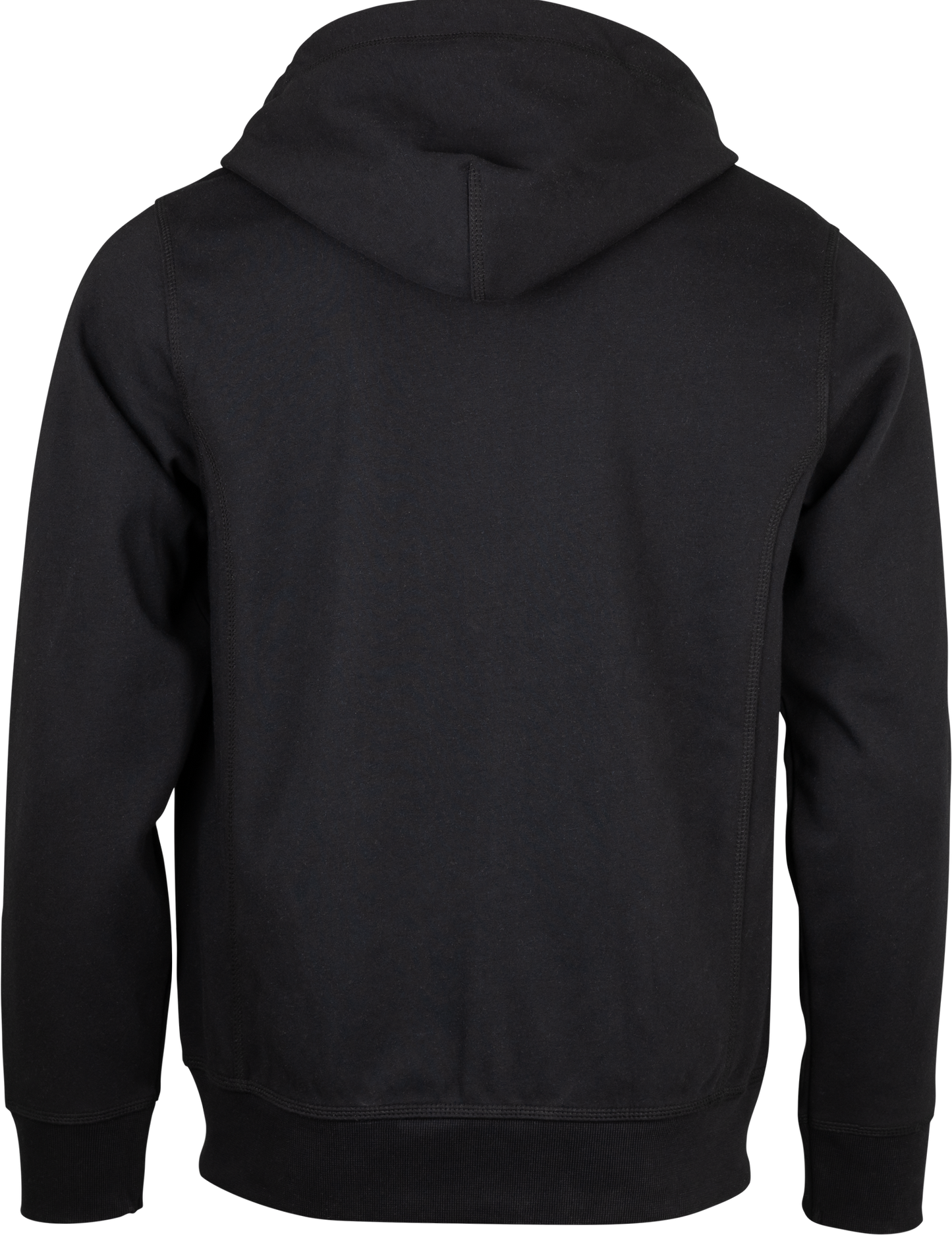Fleece-Hoodie schwarz