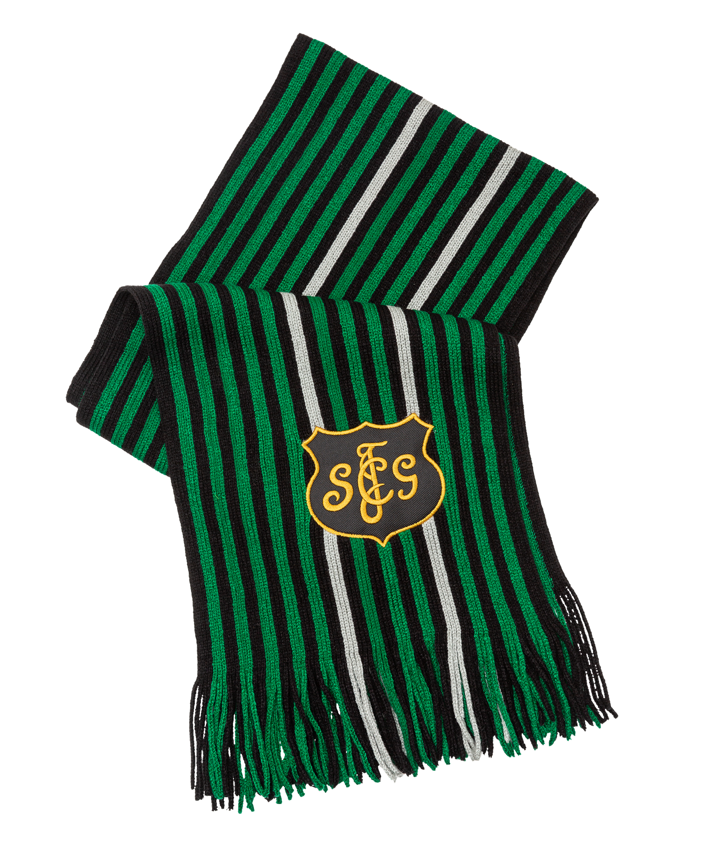 Strickschal Nadelstreifen