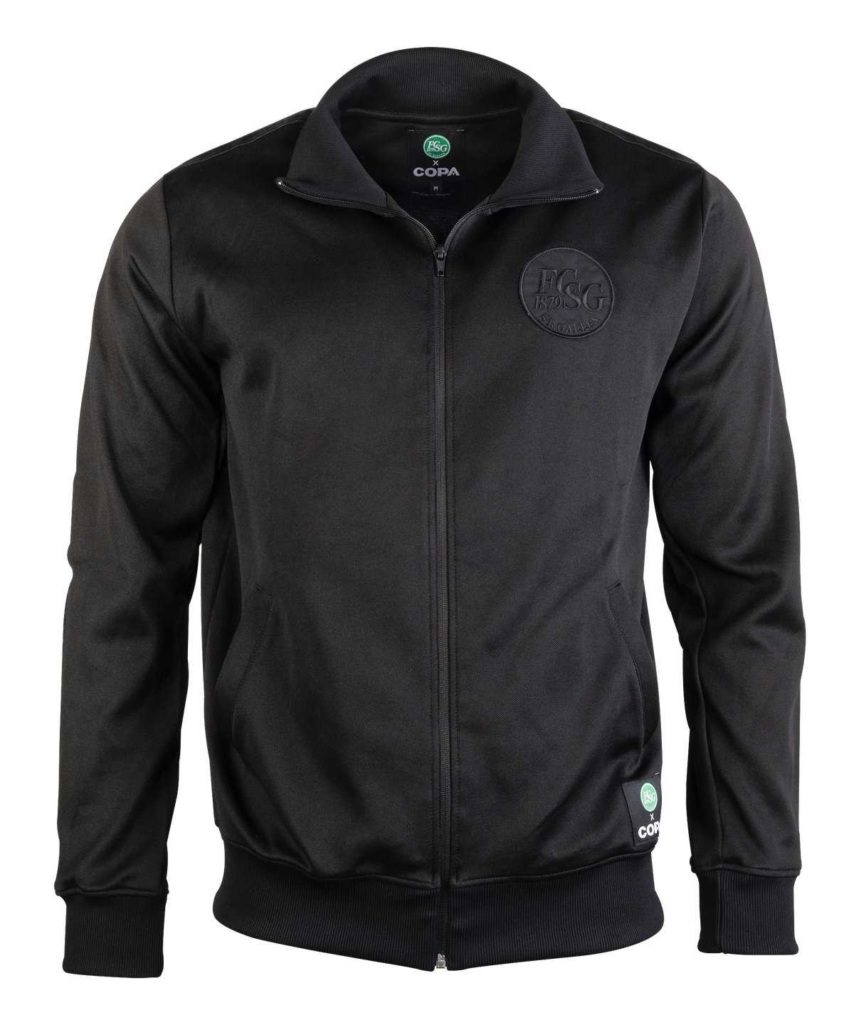 Zipjacke Nachtschwarz