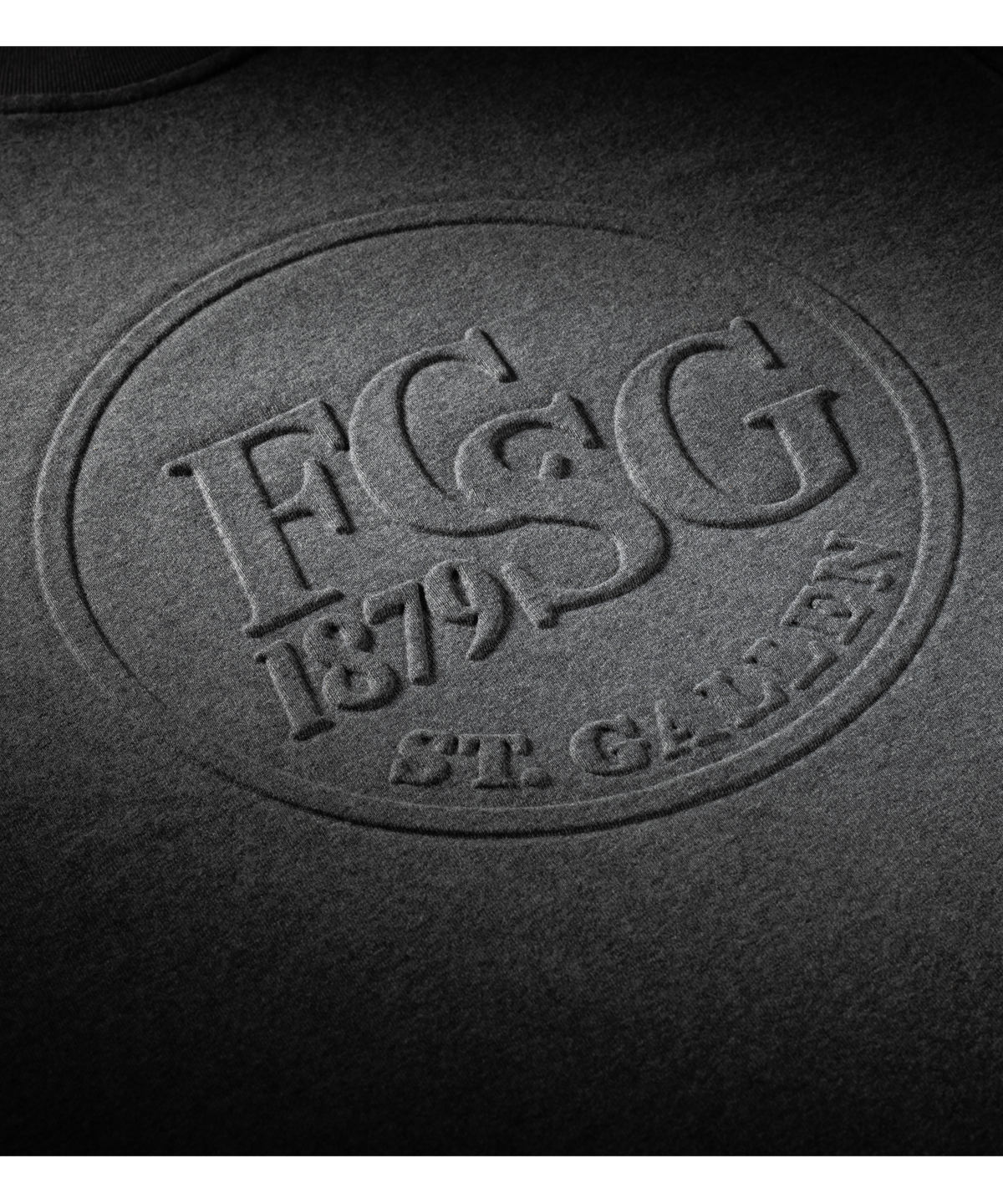 Relief Sweater grau