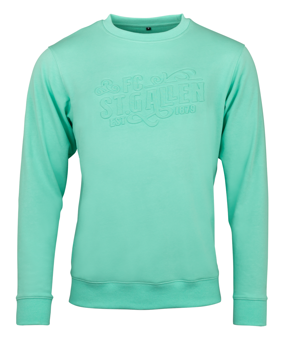 Relief Sweater grau