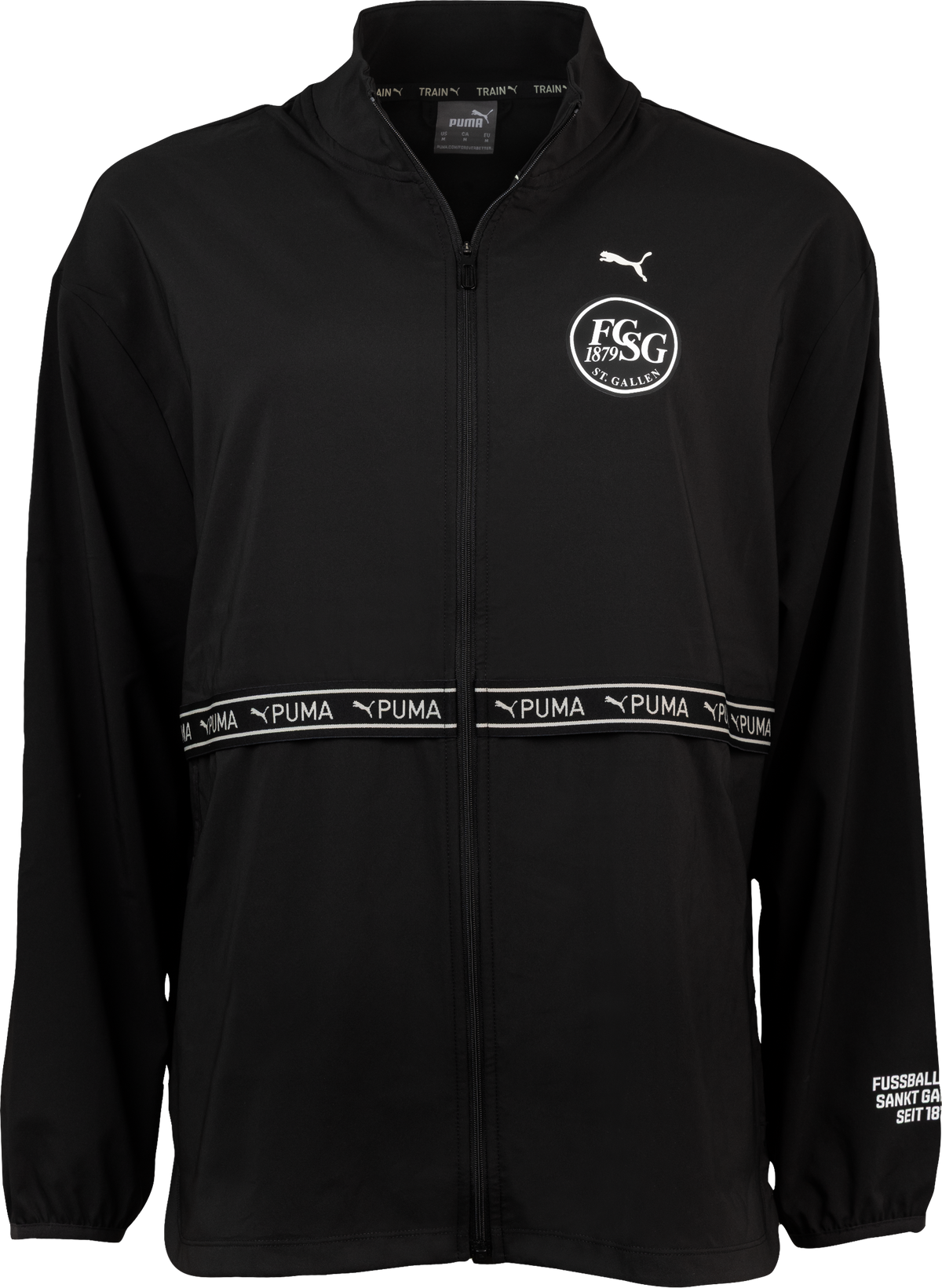 PUMA Woven Elastic Jacket