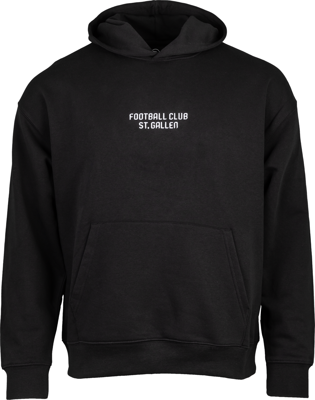 Football Club Hoodie schwarz